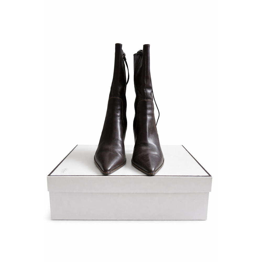 Women's Coach Sammi Calf Leather Boots 9.5 Medium width - Picture 2 of 4